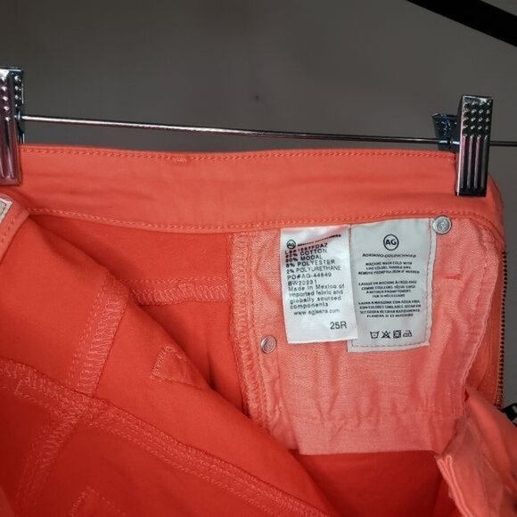 NWT AG Adriano Goldschmied | Mid Rise Cigarette Crop - Picture 12 of 15